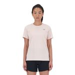 New Balance Women's Sport Essentials T-Shirt, Quartz Pink, Large
