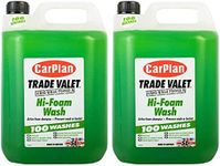 CarPlan Set of 2 CFW005 Trade Valet Hi-Foam Wash Car Shampoo - TWO PACK