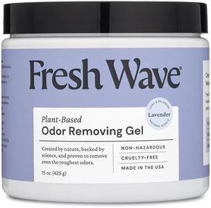 Fresh Wave Lavender Odor Removing Gel, 15 oz. | Odor Absorbers for Home | Safer Odor Relief | Natural Plant-Based Odor Eliminator | Every 15 oz. Lasts 30-60 Days | for Cooking, Trash & Pets