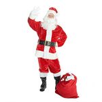 LUDALY Adult Royal Santa Claus Costume