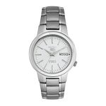 Seiko Men's SNKA01K1 Seiko 5 Automatic White Dial Stainless Steel Watch