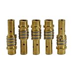 RIVERWELD Contact Tip Holder-Diffuser Fit 15AK MB15 MIG MAG Welding Torch 5pk