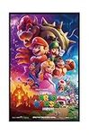 Theissen Anime The Super Mario Bros. Movie Poster, posters for bedroom Wall Decor - Matte poster Frameless Gift 24 x 36 inch(60cm x 91cm)