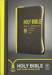 NLT Zips Bible: New Living Translation, Yellow Zipper, Canvas