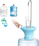 Drinking Water Dispenser for 2-5 Gallon Bottle, Automatic Water Jug Pump Dispenser, Electric Water Bottle Pump with USB Rechargeable and 2 Switch Control for Home, Office, Camping