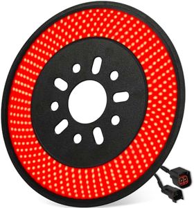 KARSAM Spare Tire Brake Light for 2007-2018 Jeep Wrangler JK JKU YJ TJ, 6 Ring 405PCS LED Wheel Lights, Plug-N-Play 3rd Third Brake Light,Red Rear Tail Brake Light for Jeep Wrangler JK JKU Accessories