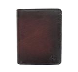 VISCONTI Atelier Collection Hector Leather Wallet RFID AT62 Burnish Tan