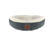 American Kennel Club AKC3615GRAY Mason 22" Round Pet Bed