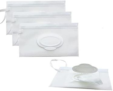 Portable Wet Wipes Pouches Dispenser Travel Wipes Holders,4 Pcs Wet Wipe Container Bag Reusable Wipe Pouch,Baby Wipes Bag Travel Cosmetic Pouch Wipes Carry Bag,Baby Refillable Wet Wipe Dispenser