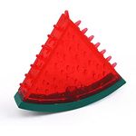 KUTKUT Freezable Pet Teether Cooling Chew Toy|Summer Fruit Watermelon Design Durable Bite-Resistant Dog Ice Chewing Toy for Dogs Teething Toy for Puppies (SIZE: 9 x10cm)