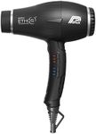Parlux Ethos Hair Dryer. Lightweight & Fast Drying Ionic Professional Hairdryer with 3 Speed & 3 Temperature Settings. 2300W Digital Motor Dryer with Straightening Concentrator Nozzle. (Black)