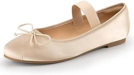 Trary Mary Jane Shoes Women, Ballet Flats Shoes for Women, Bow Mary Jane Flats for Women,Nude Flats Shoes, Mary Jane Flats, Womens Ballet Flats Wide, Stain Flats Shoes Women Dressy, Womens Flats