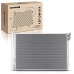 A-Premium Air Conditioning A/C Condenser Compatible with BMW 535i 2011-2016, 535d GT xDrive Gran Coupe, 740i 740Li 740Ld xDrive, ActiveHybrid 5 7, L6 3.0L, Replace# 4069, 64509149395