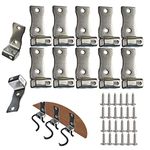 XXHong Sofa Spring Clips Stainless Steel Couch Spring Repair Kit for Sofa Chair Bed Spring Buckle 12 PCs
