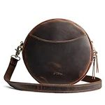 S-ZONE Leather Crossbody Bags for W