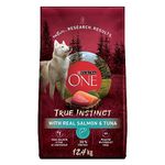 Purina ONE True Instinct High Protein Dry Dog Food, Salmon & Tuna - 12.4 kg Bag