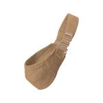 Ergobaby Upsie Sling Baby Carrier - Soft & Ergonomic Carrier with Cushioned Adjustable Shoulder Strap, Bucket Seat, Front Pocket, 100% Breathable Cotton, Perfect for Travel & Everyday Use, 6M - 4Years
