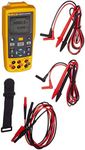 Fluke 712B RTD Temperature Calibrator, Yellow/Brown/Black/Red