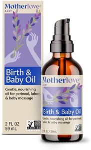 Motherlove Birth & Baby Oil (2 oz) Gentle Lavender-Infused Oil for Perineal, Labor & Baby Massage—Non-GMO, Organic Herbs