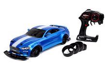 Fast & Furious 1:10 Jakob's Ford Mustang GT Remote Control Car Drift RC with Extra Tires 2.4GHz, Toys for Kids and Adults