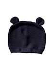 GAP Unisex Baby Garter Hat, Navy Un