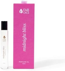 Fab Oils Midnight Bliss Perfume Oil: Fruity, Vanilla & Musk Blend, Long-Lasting, Alcohol-Free Formula, 2X Intensity Enriched With Vitamin E, Vegan & Cruelty-Free For Unisex, 10ml