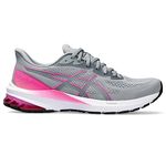 ASICS Women's GT-1000 12 Shoes, Sheet Rock/Hot Pink, 6