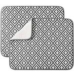 Dish Drying Mat for Kitchen 2 Pack,