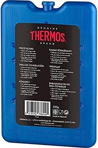 2 x Thermos Freeze Board Ice Pack Small Ice Block Flat Travel Ice Box Pack 200g