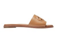 Cole Haan Womens Flynn Logo Slide Sandal, Pecan Leather, 9-B US