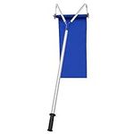 DORTALA 20FT Roof Snow Rake, Snow Remover Brush with Adjustable Telescoping Handle, Practical Lightweight Roof Rakes for Snow Removal, Ideal for Long or Low-Pitched Roofs Snow Removal