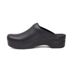 Dansko Men's Karl Box Leather Clog,Black Box,44 EU (10.5-11 M US)
