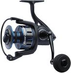 PENN Combat III, Fishing Reel, Spinning Reels, Sea Fishing, Versatile Sea Fishing Reel For Boat, Kayak, Shore, Spinning, Jigging, Surf, and All-Round Use, Unisex, Black / Blue, 6000