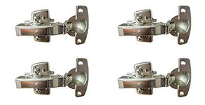 Hettich Sensys 8645i TH52 110 Degree Door Hinge Full Overlay Integrated Soft Closing Silent System Kitchen Cabinet Cupboard Wardrobe (9071205) x4