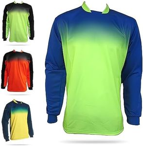 Vizari Vallejo Goalkeeper Jersey, Royal/Neon Green, Size Youth Small