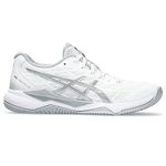 ASICS Women's Gel-Tactic 12 Volleyball Shoes, 8, White/Pure Silver