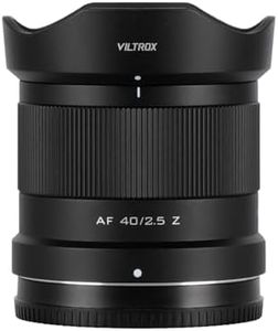 VILTROX 40mm F2.5 Auto Focus Full Frame Camera Lens for Nikon Z-Mount Lightweight Portable Large Aperture