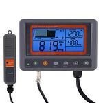 CO2 Controller Carbon Dioxide Controller CO2 Meter Monitor Day and Night Relay Function, NDIR CO2 Sensor for Green House, Grow Rooms, Factory, Home, Office