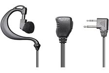 MIDLAND MA21-LI Earphone and Microphone with Arm, 2 Pin Stand, PTT Microphone, VOX Switch, Compatible with Walkie Talkie G5/G7/G8/G9, C70904