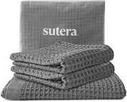 SUTERA - Silverthread Waffle Towel 