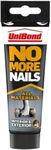 UniBond No More Nails All Materials Interior & Exterior Construction Adhesive, All Materials Grab Adhesive, High Strength Adhesive Bonding, White, 142 g Tube