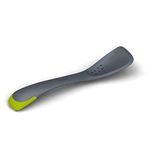 Joseph Joseph - Uni-tool 5-in-1 Silicone Kitchen Utensil, Slotted Spoon, Turner, Cutting Tool, Solid Spoon and Spatula in one- Grey, 24