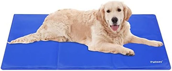 PetIsay Dog Cooling Mat(90 * 50cm) - Pressure-Activated Gel Self-Cooling Pads for Dogs- Keep Your Dogs and Cats Comfortable All Summer - Avoid Overheating (L)