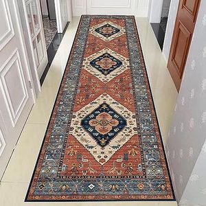 Extra Long Hallway Runner Rug Contemporary Non Slip Long Rugs Contemporary Passage Runner Rug for Hallway, Carpet Runner 100cm 1.5m 2m 250cm 300cm 4m 5m 6m Extra Long Carpets,