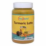 Way2Herbal Turmeric Latte/Haldi Milk Powder | Golden Turmeric Latte Mix - 100 gms