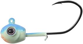 Northland Fishing Tackle Elite Series MVP Jig with Premium Hook for Walleye, Bass, and Trout, Moonlight, 1/8 Oz