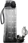 AQUAFIT 32oz Water Bottle Without Handle & TM Midnight Black Fade