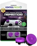 KontrolFreek FPS Freek Frenzy for Xbox One and Xbox Series X Controller | Performance Thumbsticks | 1 High-Rise, 1 Mid-Rise | Purple/Black