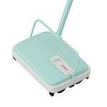 Eyliden Carpet Sweeper, Mini Size Lightweight Hand Push Carpet Sweepers - No Noise, Non-Electric - Easy Manual Sweeping, Automatic Compact Broom Only for Carpet Cleaning