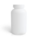 ASTON PACK Pharma Grade Empty HDPE Tablet, Pill, Capsule Storage Bottle with WHITE SCREW CAP (White) (300 ml - Pack of 10)